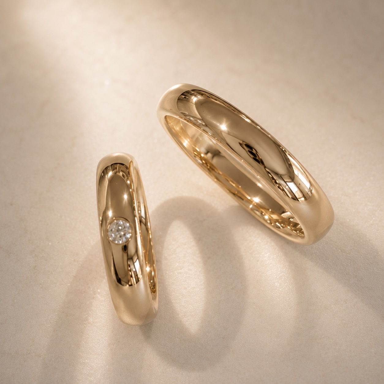 Gelbgold mit Brillant