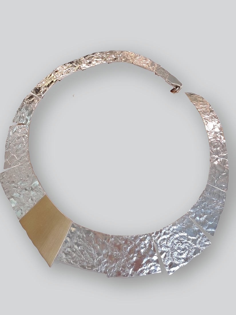 Halsreif · Silber & Gelbgold